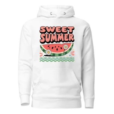 Sweet Summer Watermelon Hoodie - Unisex Premium Pullover