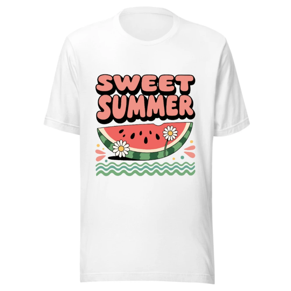 Sweet Summer Watermelon T-Shirt | Unisex Staple Tee
