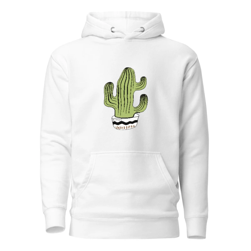 Unisex Premium Cactus Pullover Hoodie - Soft Comfort, Eco-Friendly Fabric