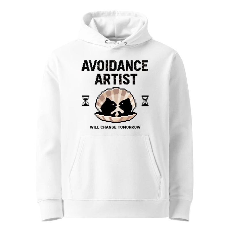 Avoidance Artist Hoodie | Unisex Eco-Friendly Essential Sweatshirt