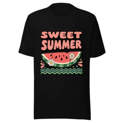 Sweet Summer Watermelon T-Shirt - Unisex Staple Tee