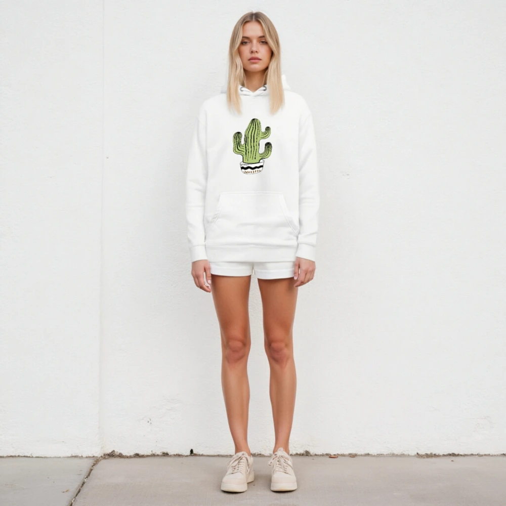 Unisex Premium Cactus Pullover Hoodie - Soft Comfort, Eco-Friendly Fabric - Image 7