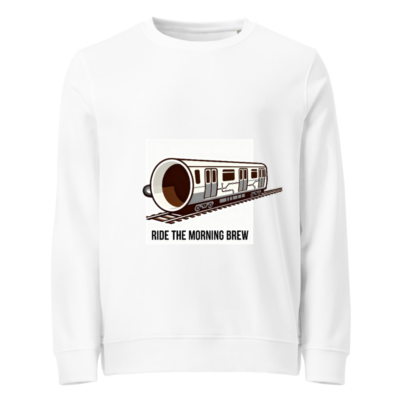 Ride the Morning Brew | Organic Unisex Sweatshirt
