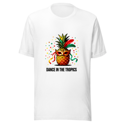 Unisex Staple T-Shirt | Pineapple Mask Dance in the Tropics