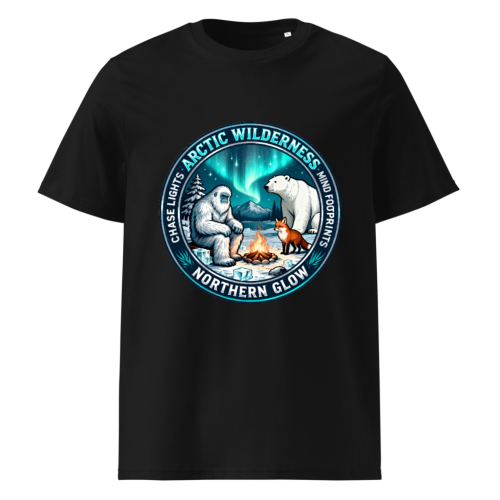 Arctic Wilderness Northern Glow T-Shirt | Unisex Organic Cotton