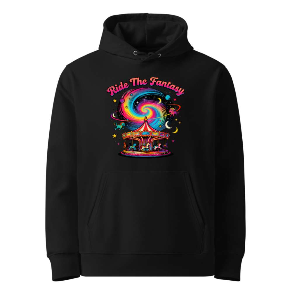 Ride The Fantasy Carousel Hoodie - Unisex Eco-Friendly Sweatshirt