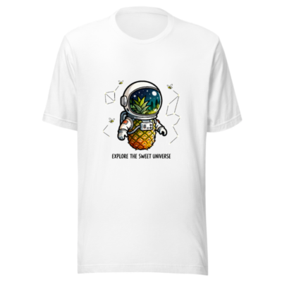 Pineapple Astronaut Unisex T-Shirt | Explore the Sweet Universe