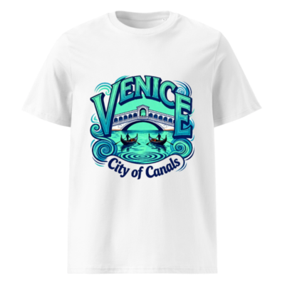 Venice City of Canals T-Shirt - Unisex Organic Cotton Tee