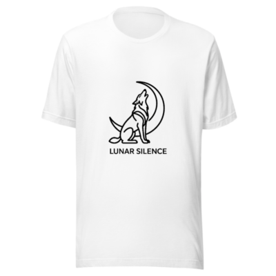Unisex Staple T-Shirt | Lunar Silence Wolf Moon Design