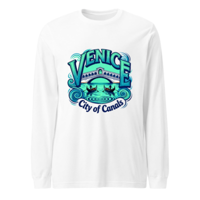 Venice City of Canals Long Sleeve Tee - Unisex Classic Fit