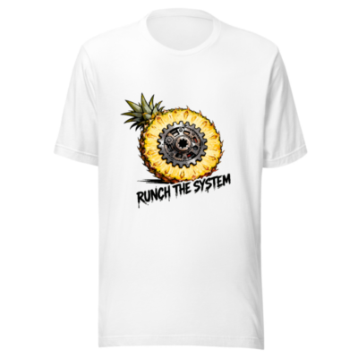 Unisex Staple T-Shirt: Pineapple Gear Runch the System Design