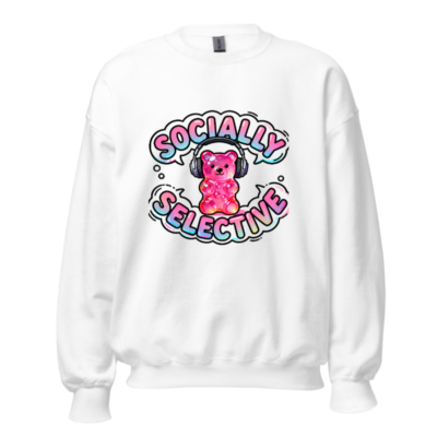 Socially Selective Gummy Bear Sweatshirt | Unisex Crew Neck