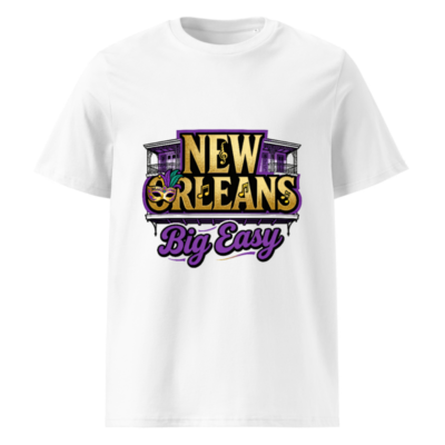 New Orleans Big Easy Unisex Organic Cotton T-Shirt