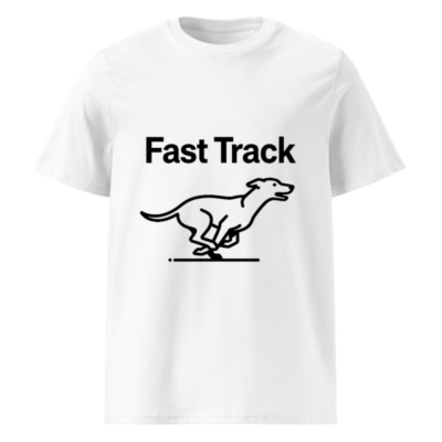Fast Track Unisex Organic Cotton T-Shirt - Eco-Friendly, Comfortable & Stylish