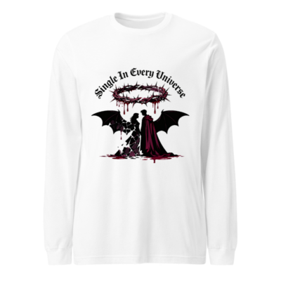 Single In Every Universe | Gothic Vampire Couple Long Sleeve Tee