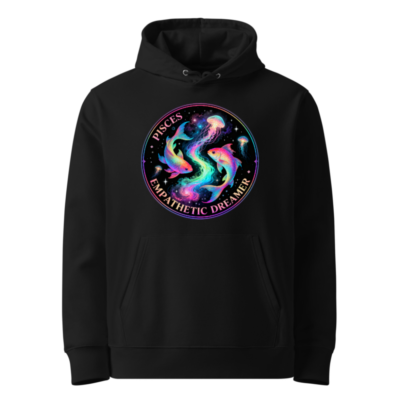 Pisces Empathetic Dreamer Hoodie - Unisex Eco-Friendly Essential Sweatshirt