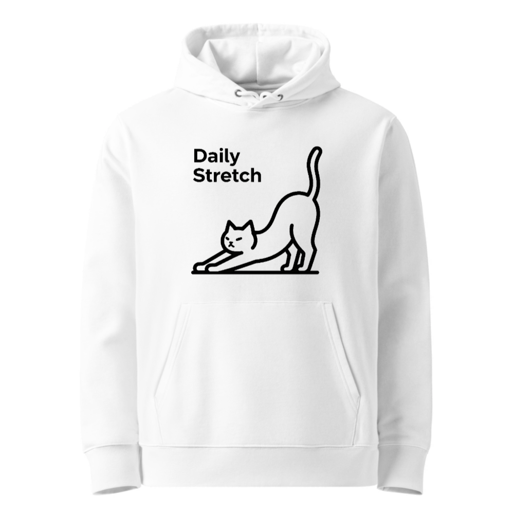 Daily Stretch Unisex Eco Hoodie | Soft Organic Cotton Sweatshirt