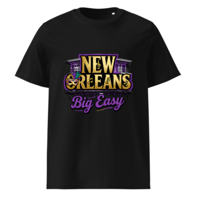 New Orleans Big Easy Unisex Organic Cotton T-Shirt