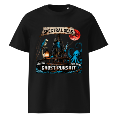 Spectral Seas Ghost Pursuit T-Shirt - Unisex Organic Cotton
