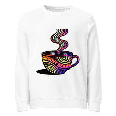 Groovy Beans Organic Sweatshirt | Unisex, Soft & Sustainable
