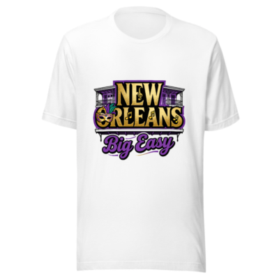 New Orleans Big Easy Unisex Staple T-Shirt | Mardi Gras & Jazz Theme