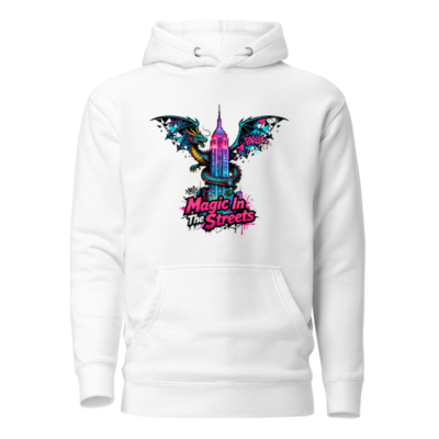 Magic In The Streets Dragon Hoodie | Unisex Premium Pullover