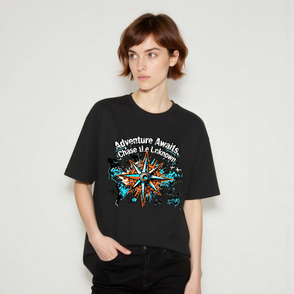 Adventure Awaits, Chase the Unknown | Unisex Staple T-Shirt - Image 6
