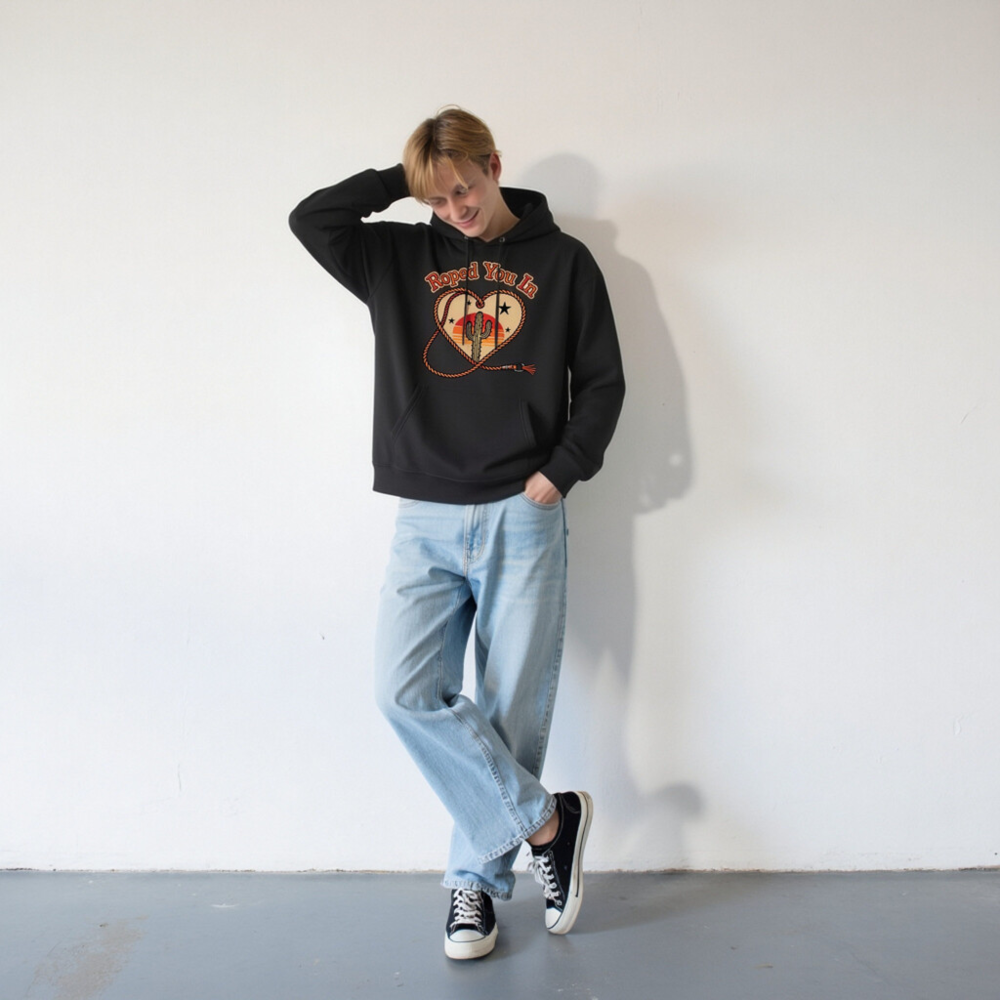 Roped You In Hoodie | Unisex Eco-Friendly Essential Hoodie - Image 8