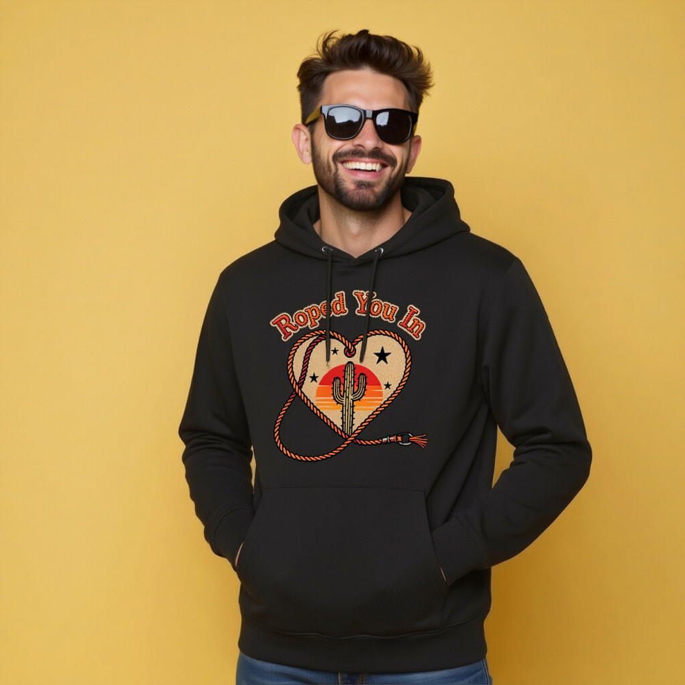 Roped You In Hoodie | Unisex Eco-Friendly Essential Hoodie - Image 10