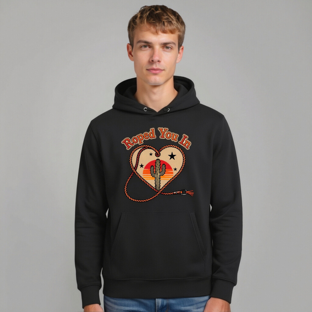 Roped You In Hoodie | Unisex Eco-Friendly Essential Hoodie - Image 11
