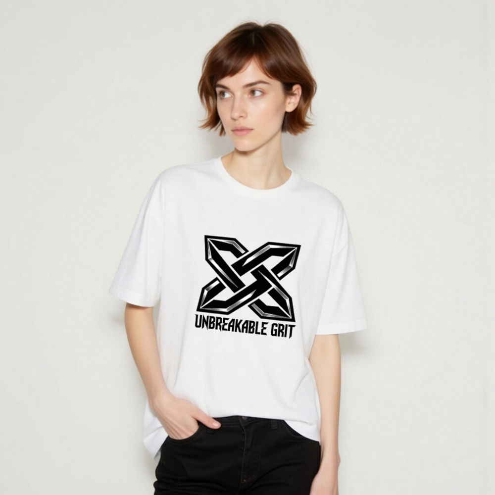 Unisex Staple T-Shirt | Unbreakable Grit X Logo - Premium Comfort Fit - Image 7