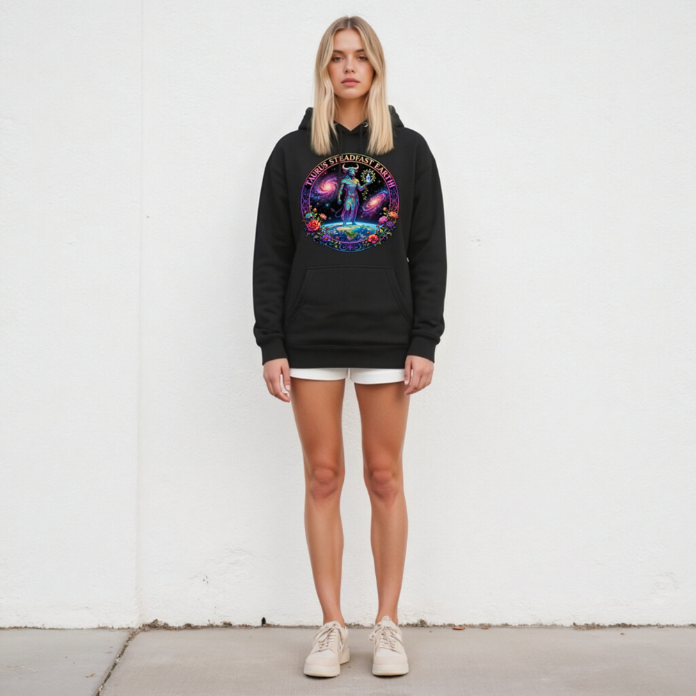 Taurus Steadfast Earth | Unisex Premium Pullover Hoodie - Image 5