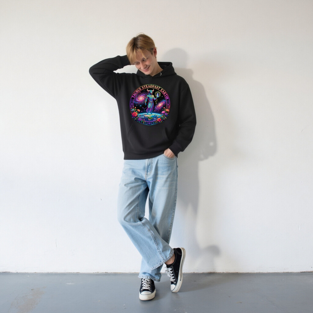 Taurus Steadfast Earth | Unisex Premium Pullover Hoodie - Image 8