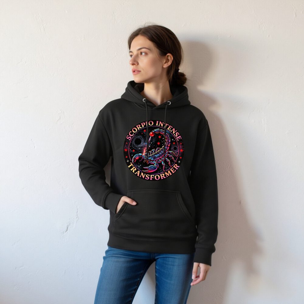 Scorpio Intense Transformer Unisex Hoodie - Premium Pullover Sweatshirt - Image 5