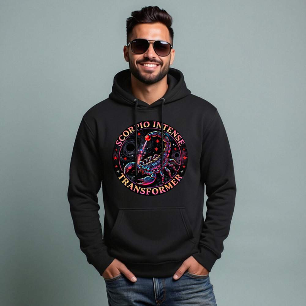 Scorpio Intense Transformer Unisex Hoodie - Premium Pullover Sweatshirt - Image 6