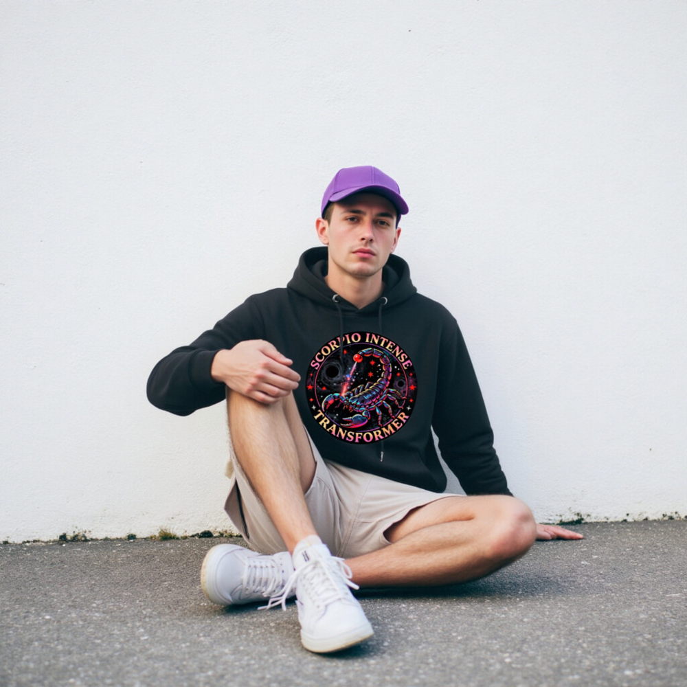 Scorpio Intense Transformer Unisex Hoodie - Premium Pullover Sweatshirt - Image 8