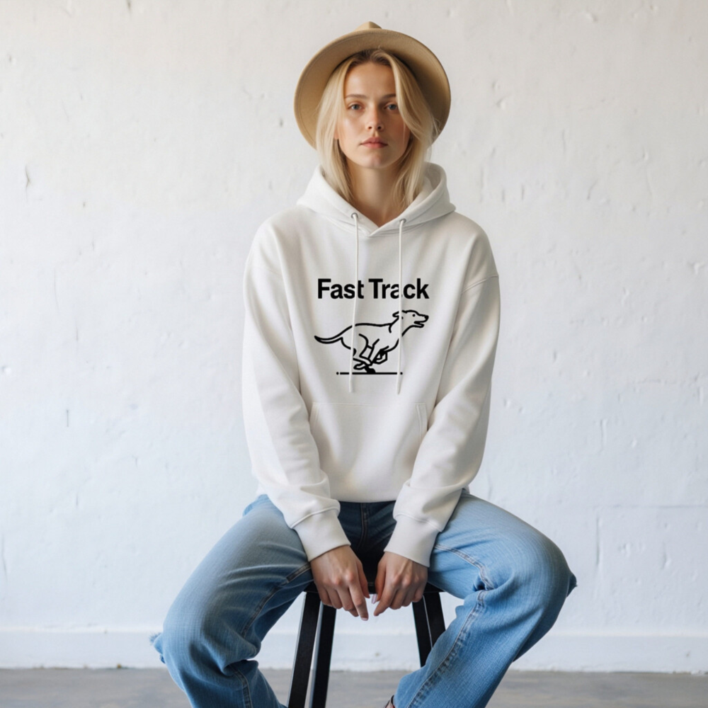 Fast Track Unisex Eco Hoodie | Sustainable Cotton Blend - Image 7