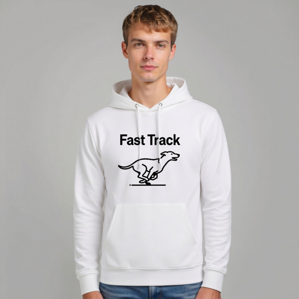 Fast Track Unisex Eco Hoodie | Sustainable Cotton Blend - Image 9