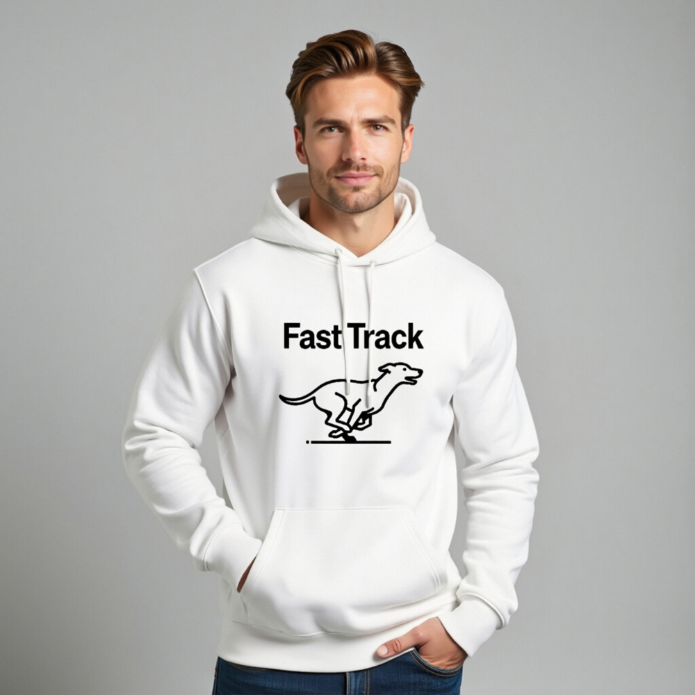 Fast Track Unisex Eco Hoodie | Sustainable Cotton Blend - Image 10
