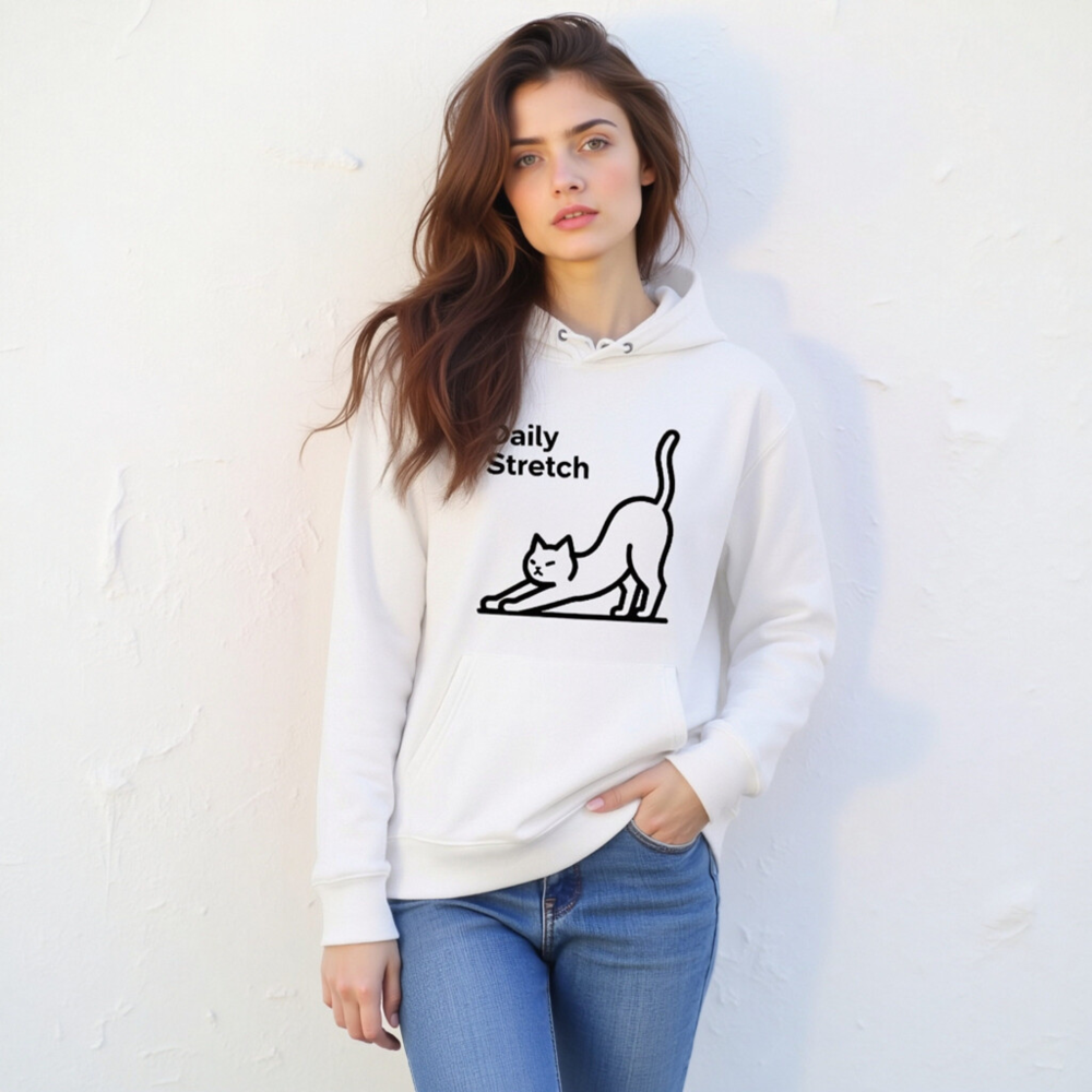 Daily Stretch Unisex Eco Hoodie | Soft Organic Cotton Sweatshirt - Image 8