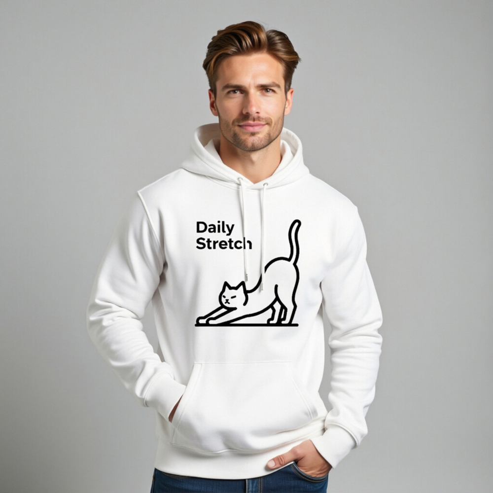 Daily Stretch Unisex Eco Hoodie | Soft Organic Cotton Sweatshirt - Image 10