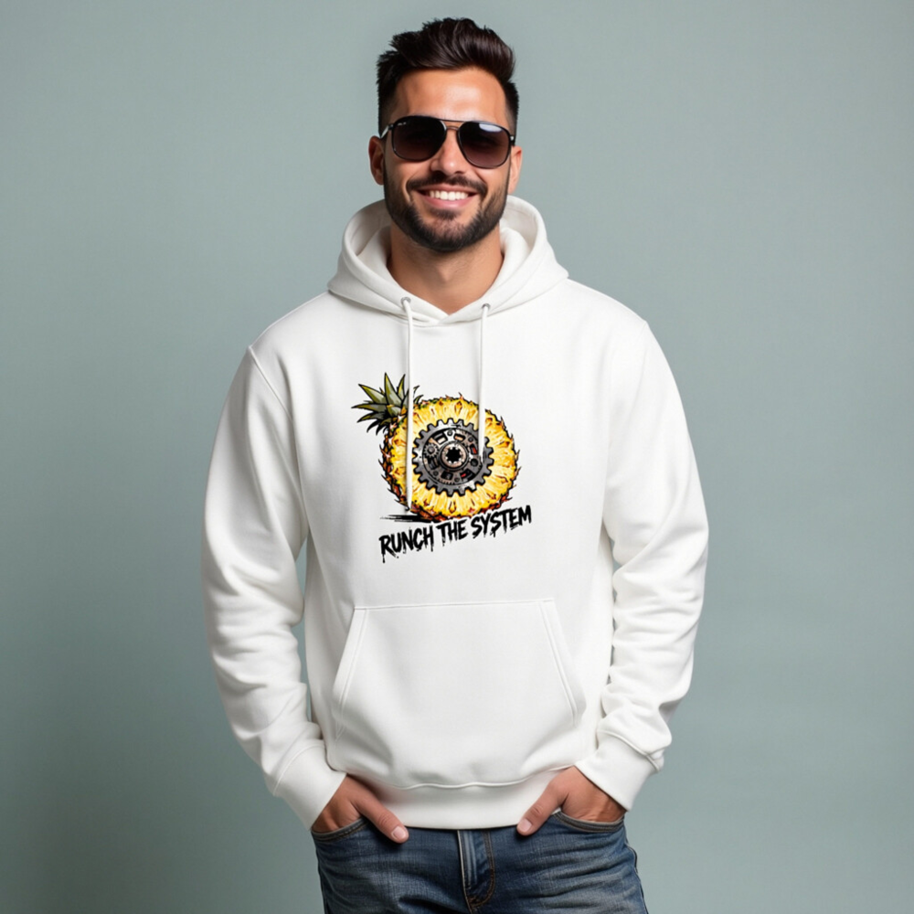 Unisex Eco Hoodie - Pineapple Gear Design | Runch the System - Image 5