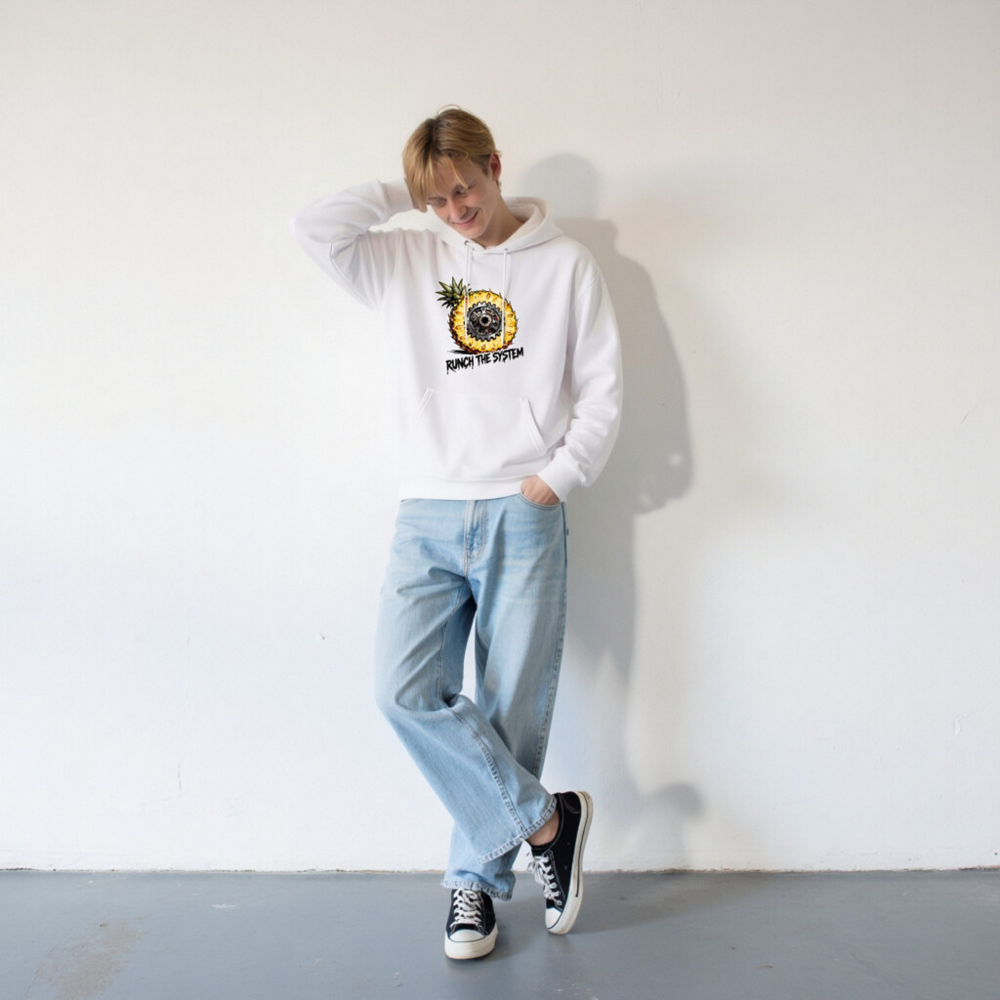 Unisex Eco Hoodie - Pineapple Gear Design | Runch the System - Image 6