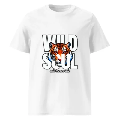 Wild Soul Tiger Graphic T-Shirt – Unisex Organic Cotton