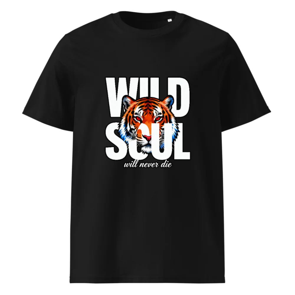 Wild Soul Tiger Graphic T-Shirt – Unisex Organic Cotton