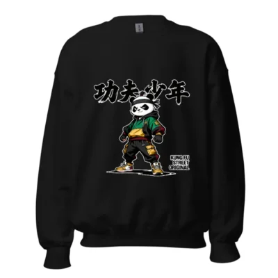 Kung Fu Panda Streetwear Sweatshirt – Unisex Crew Neck Hoodie