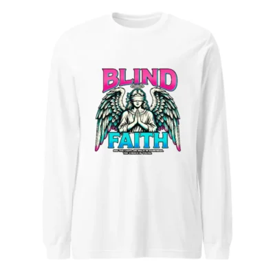Blind Faith Long Sleeve Tee - Unisex Graphic Shirt