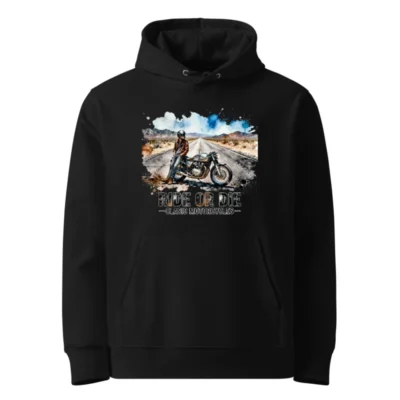 Ride or Die Classic Motorcycles Hoodie – Unisex Eco-Friendly Hooded Sweatshirt