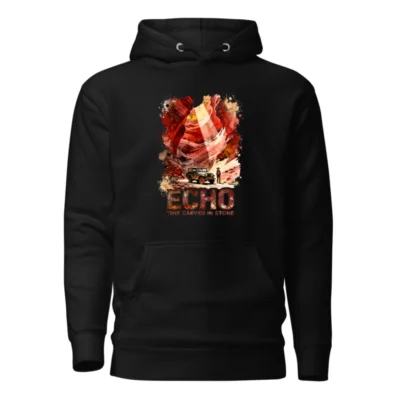Echo Time Carved in Stone Unisex Premium Hoodie