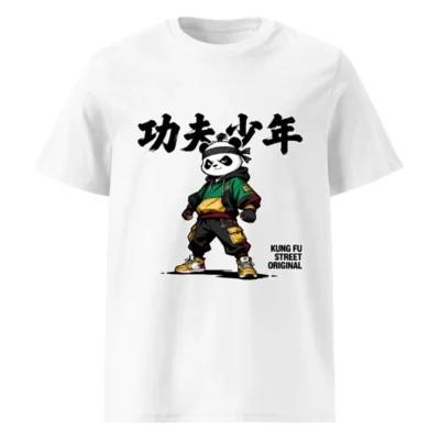 Kung Fu Panda Streetwear T-Shirt – Unisex Organic Cotton Tee